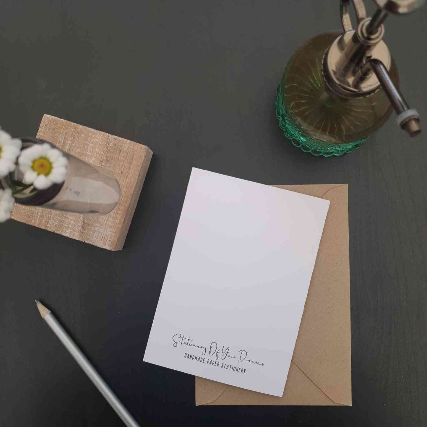 SWINGING SHRUBS: Flourishing Foliage 'Happy Birthday' card