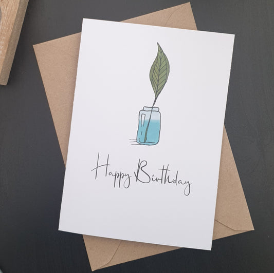 FOLIATE FANCIES: Adorable Accumulate 'Happy Birthday' Card.