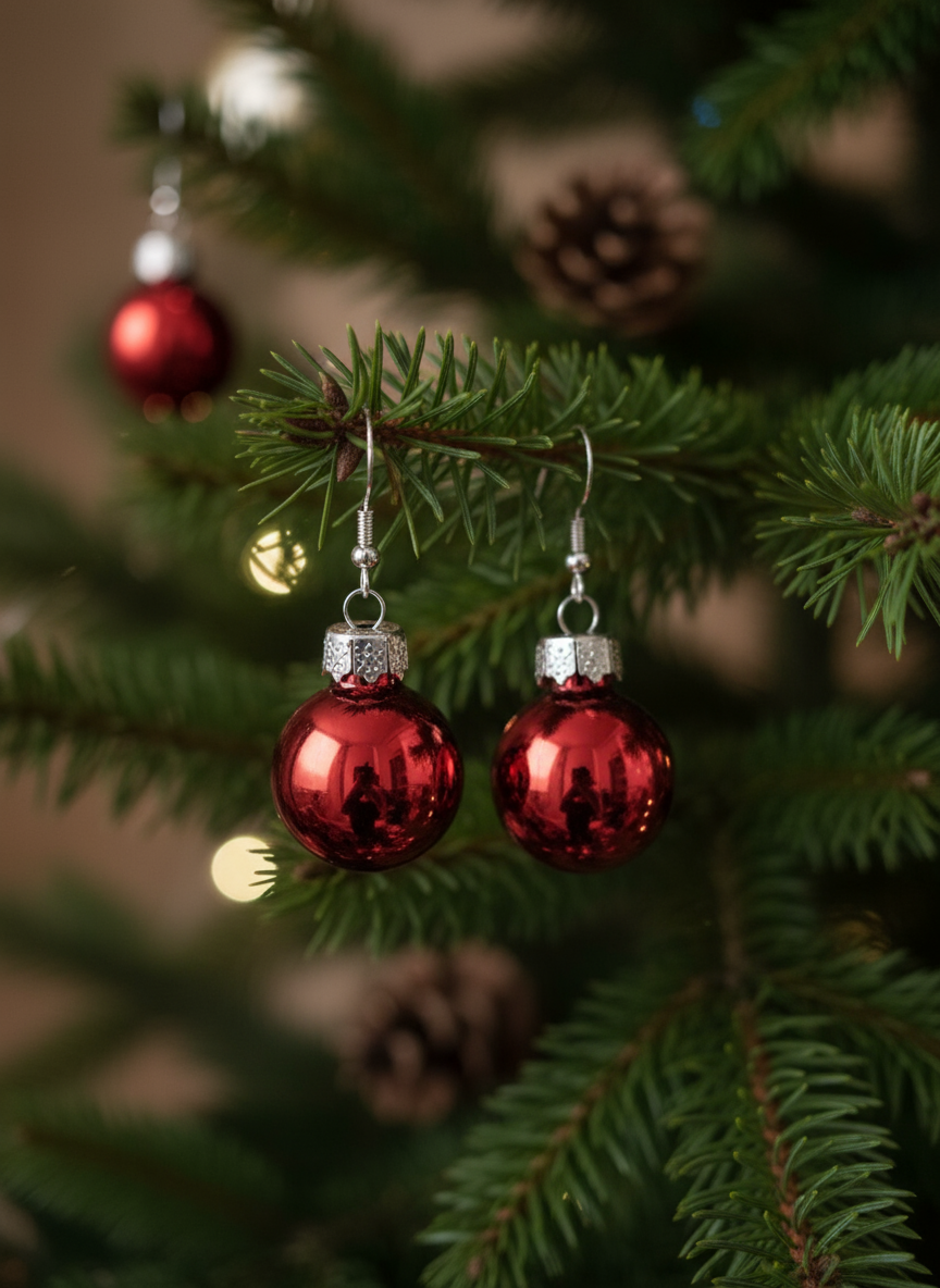 Mini Bauble Dangly Earrings