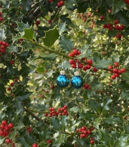 Mini Bauble Dangly Earrings