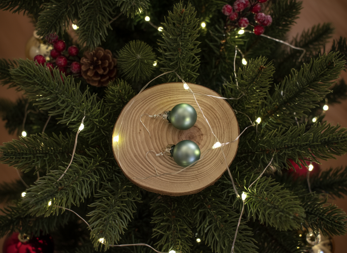 Mini Bauble Dangly Earrings