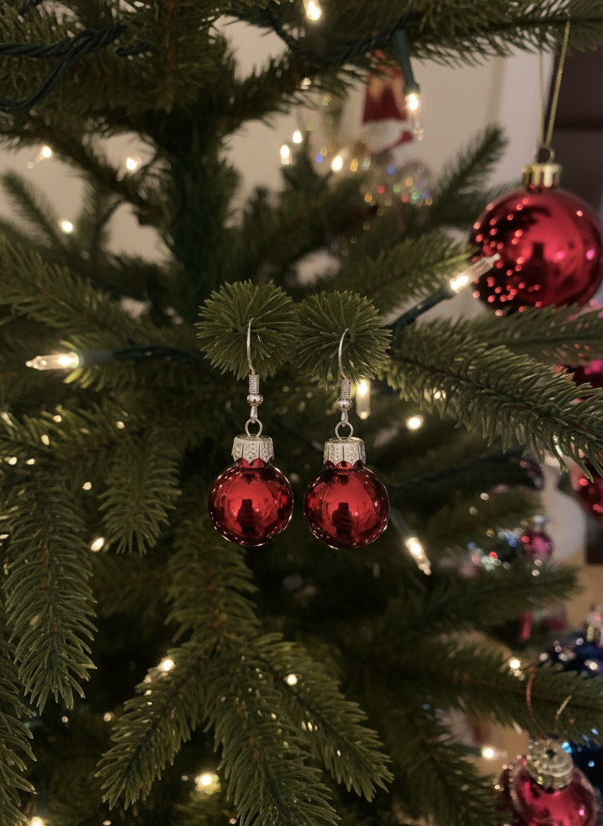 Mini Bauble Dangly Earrings