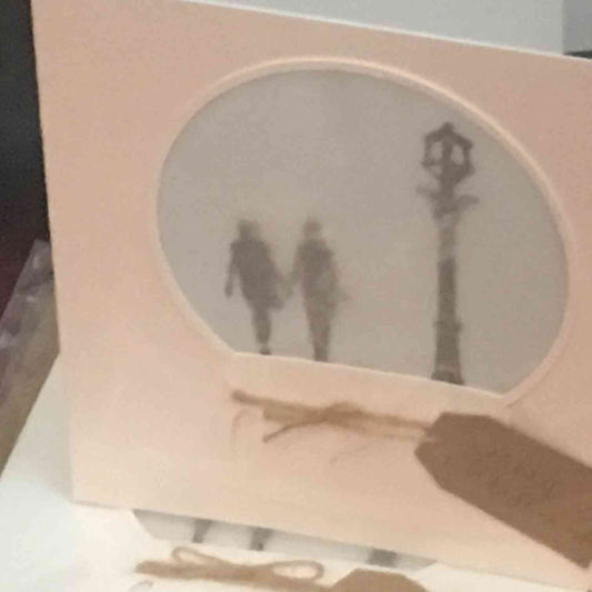 Snow Globe Silhouette Card