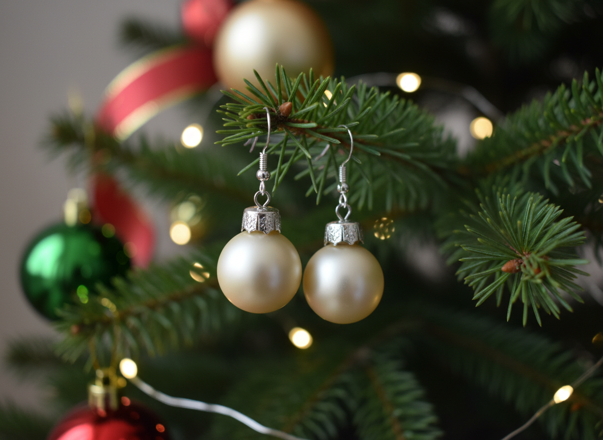 Mini Bauble Dangly Earrings